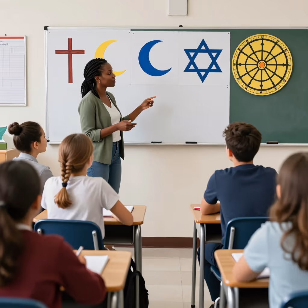 Visual example for Religionsunterricht: der Religionsunterricht