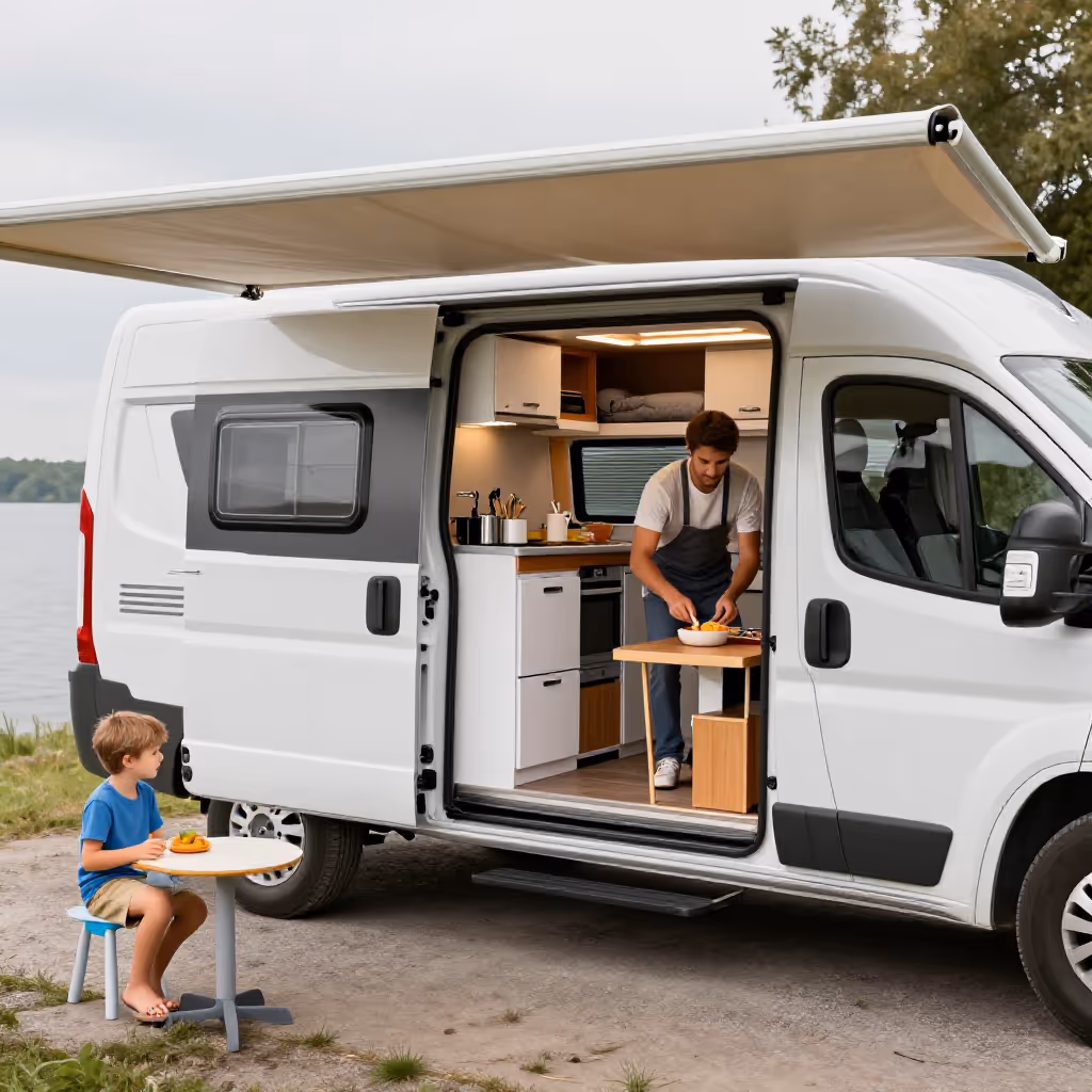 Visual example for Wohnmobil: das Wohnmobil