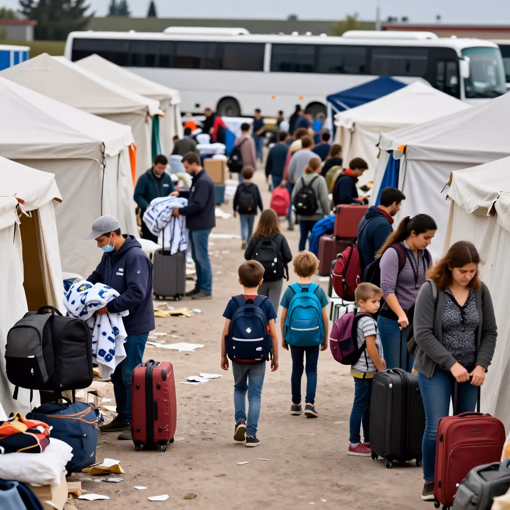 Visual example for Flüchtlingskrise: die Flüchtlingskrise