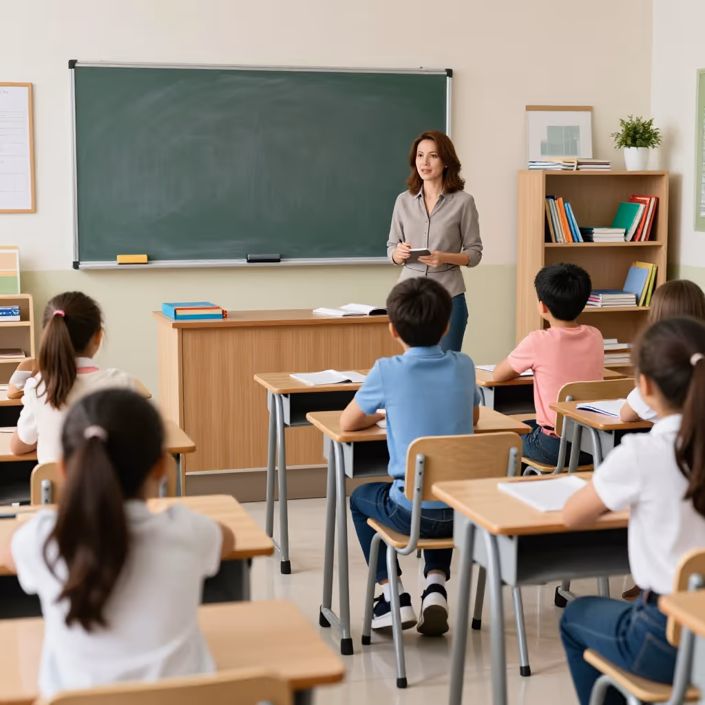 Visual example for Klassenzimmer