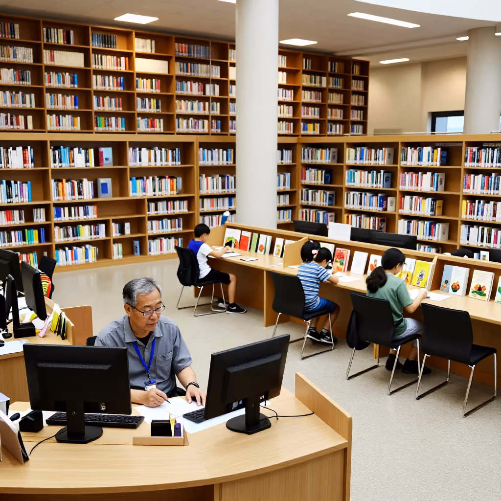 Visual example for Stadtbibliothek