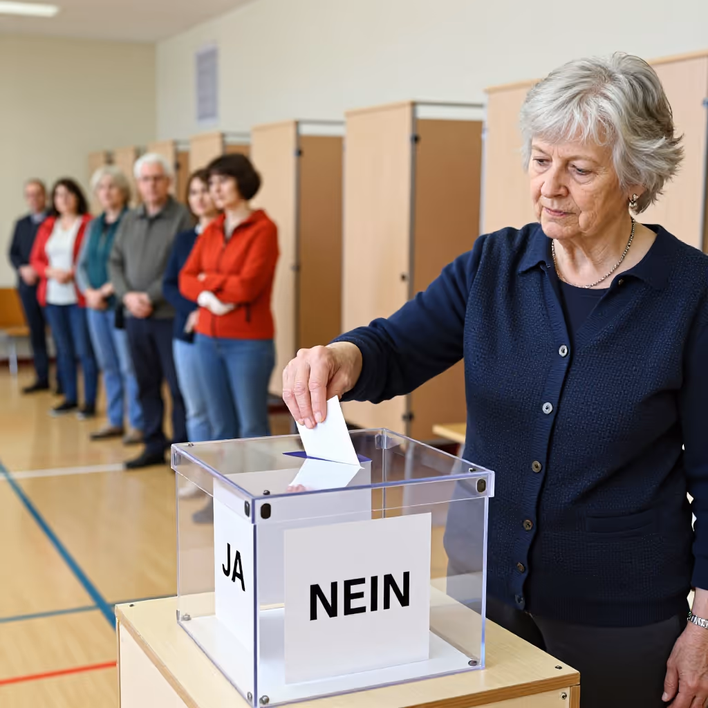 Visual example for Volksabstimmung: die Volksabstimmung