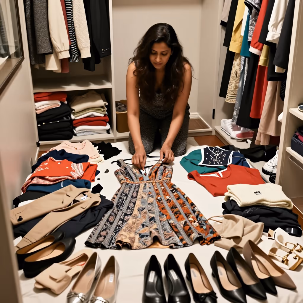 Visual example for Garderobe: die Garderobe