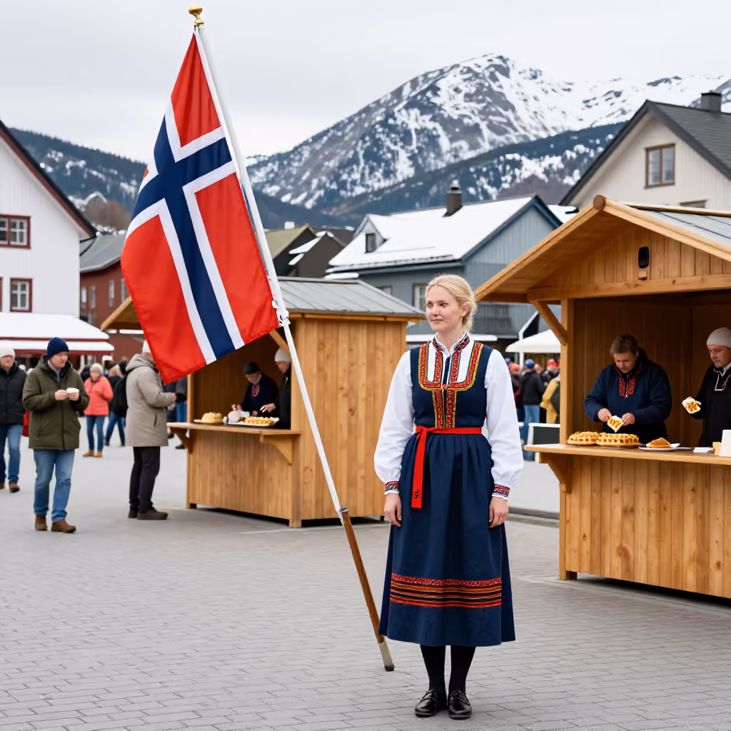 Visual example for norwegisch