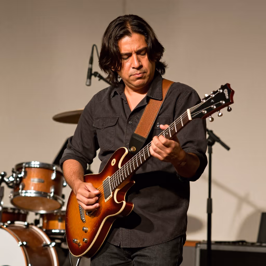 Visual example for Gitarrist: der Gitarrist