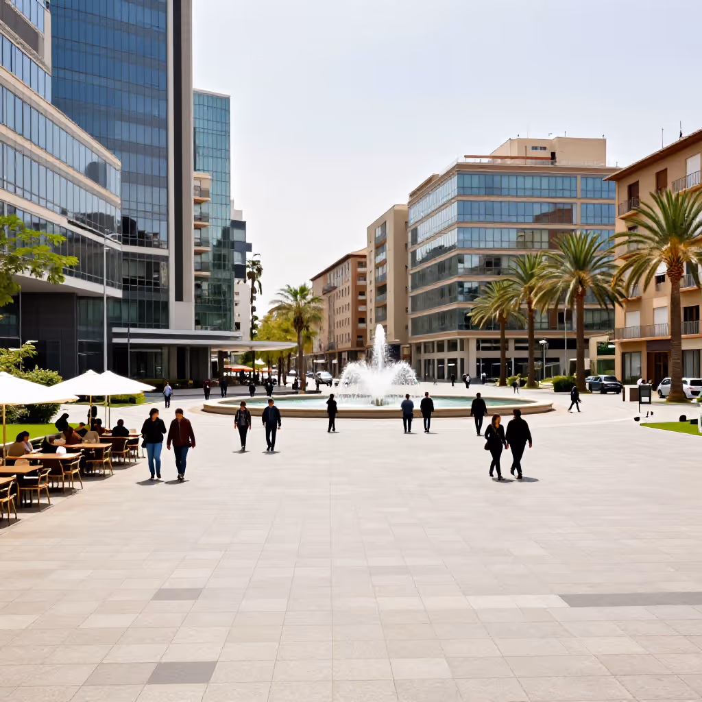 Visual example for Plaza: die Plaza