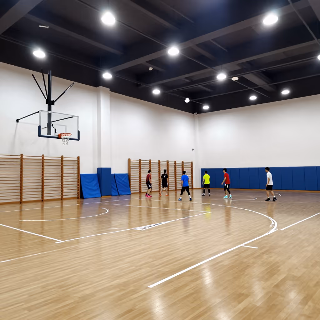 Visual example for Sporthalle