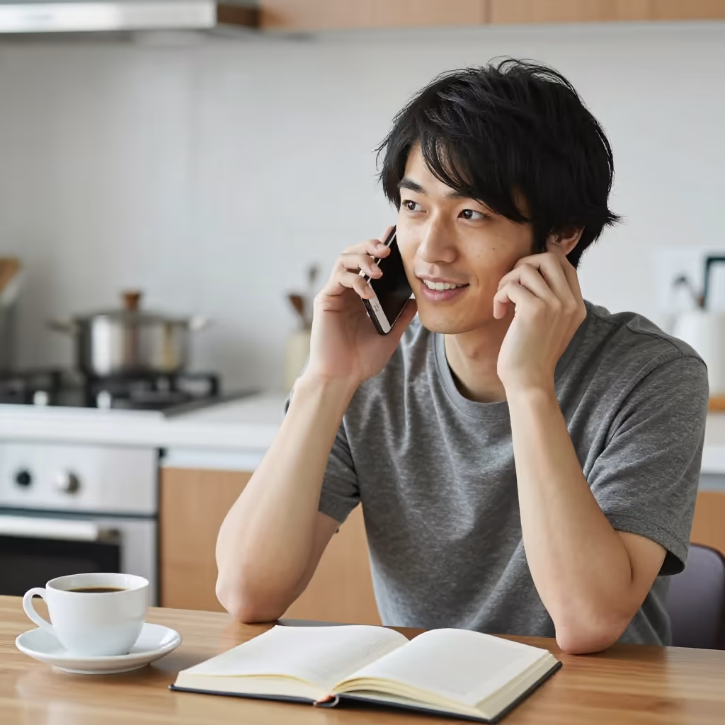 Visual example for Telefonat: das Telefonat