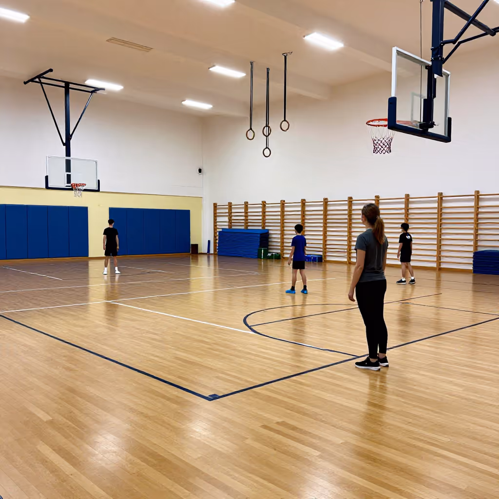 Visual example for Turnhalle: die Turnhalle