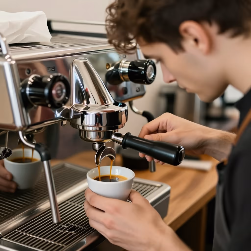 Visual example for Espresso: der Espresso