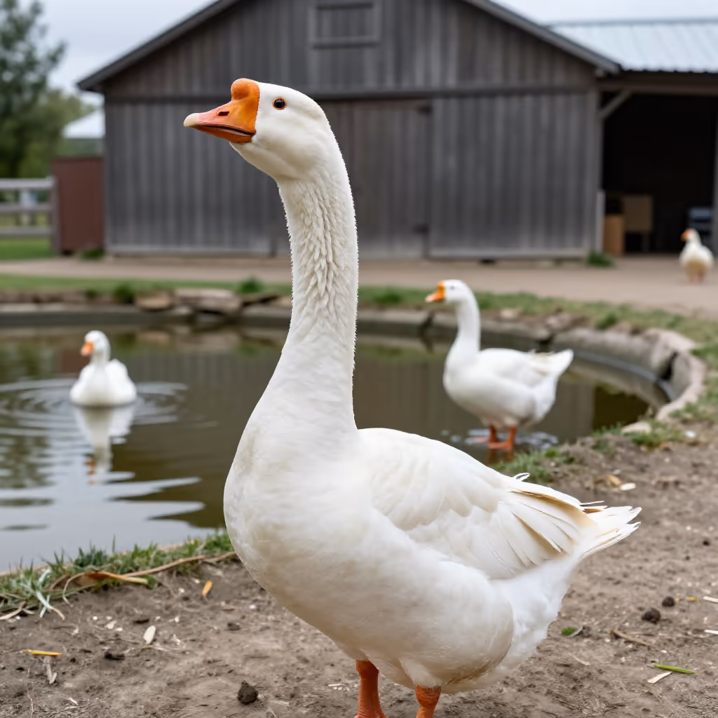 Visual example for Gans: die Gans