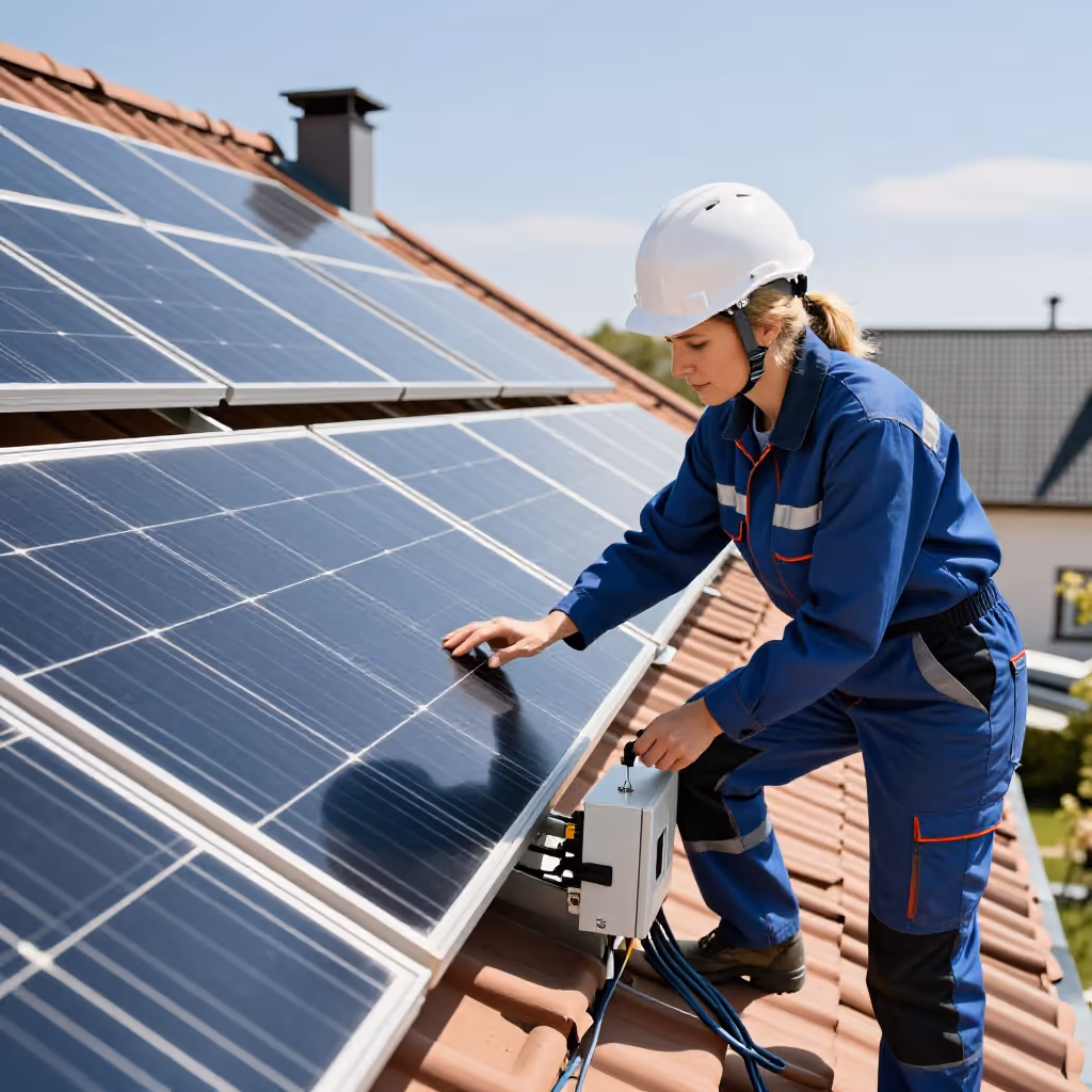 Visual example for Photovoltaik