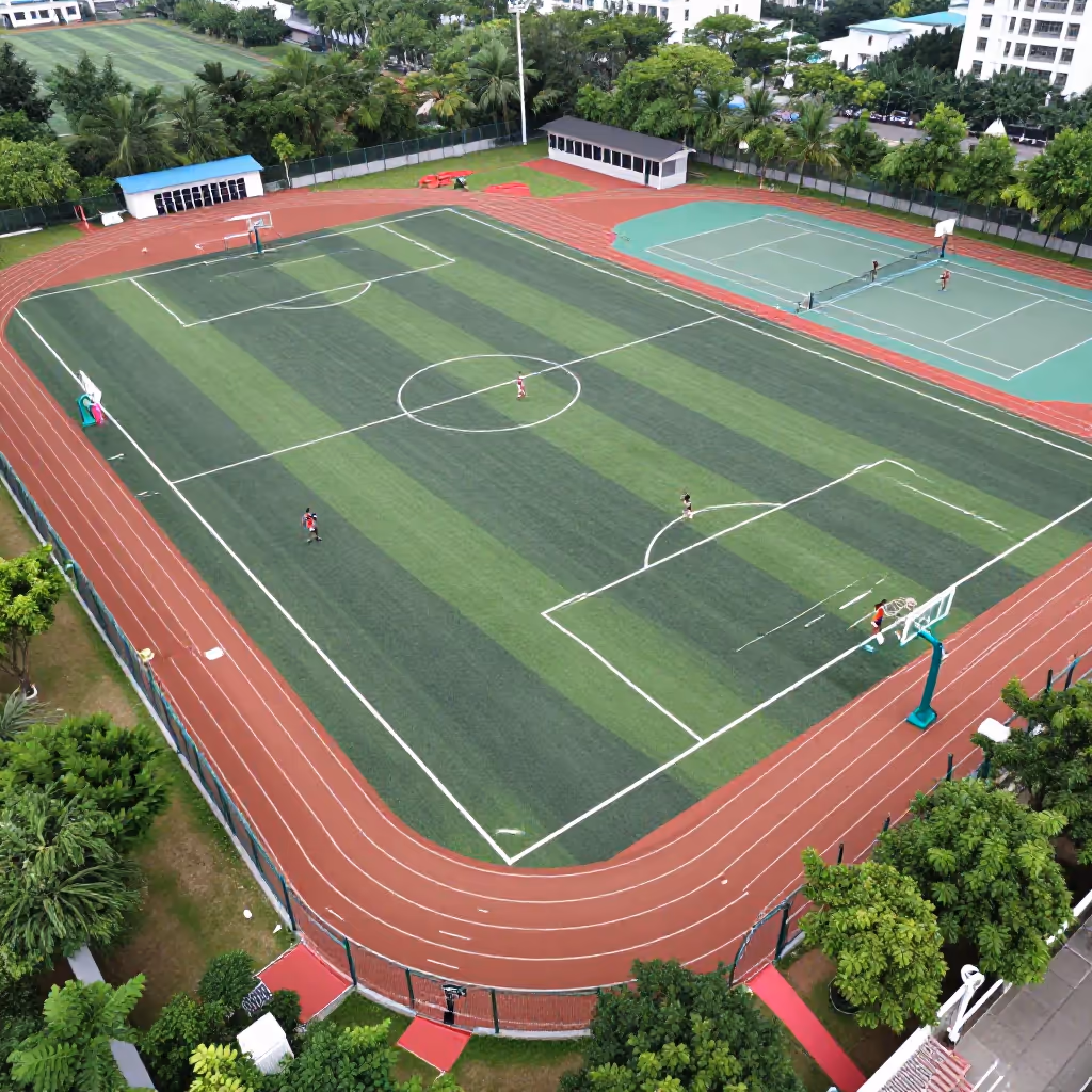 Visual example for Sportplatz: der Sportplatz