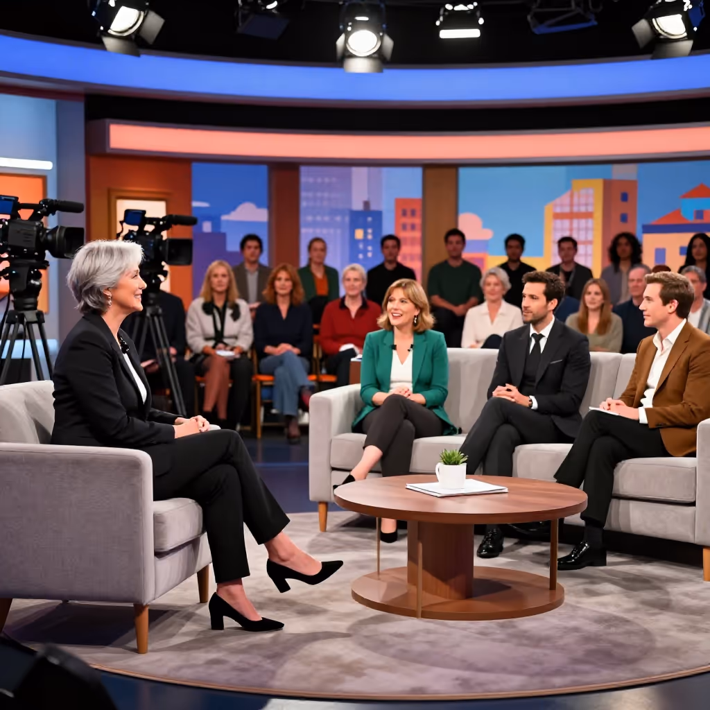 Visual example for Talkshow: die Talkshow