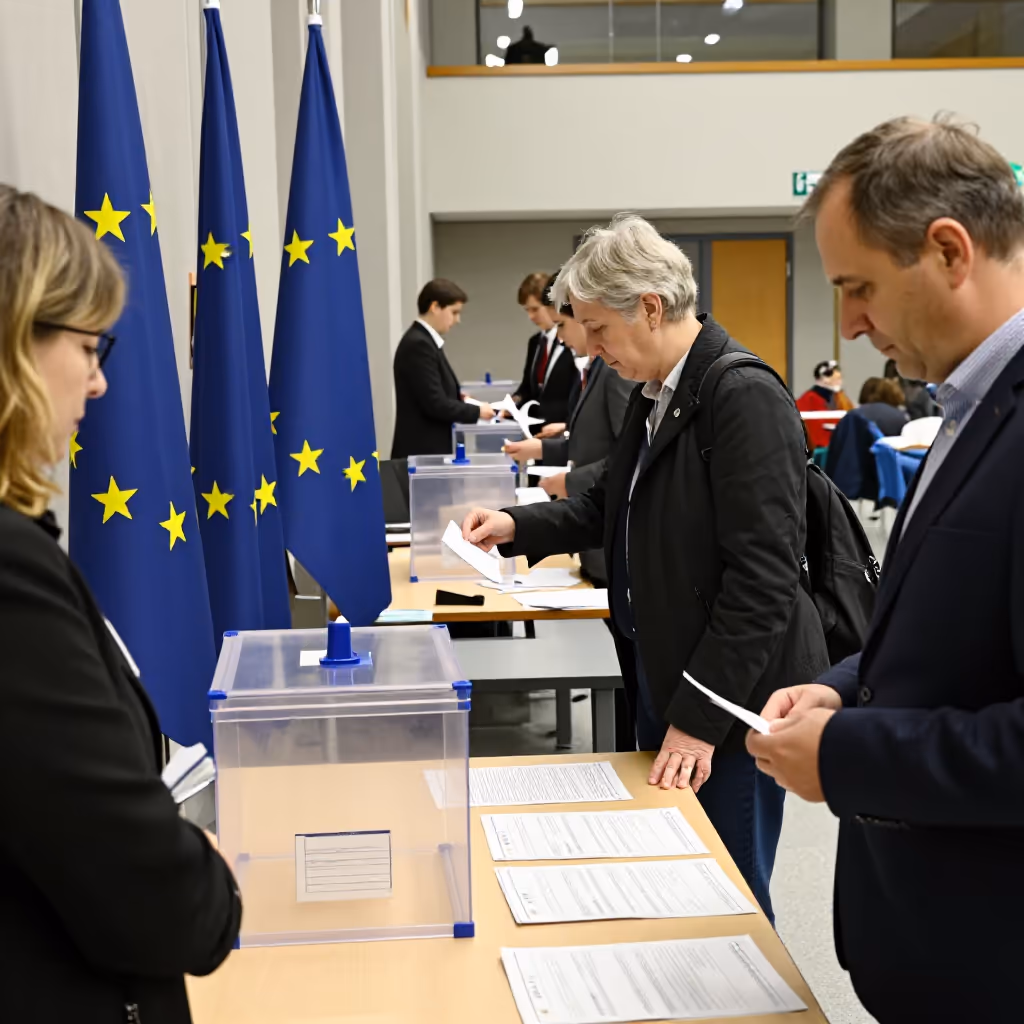 Visual example for Europawahl: die Europawahl