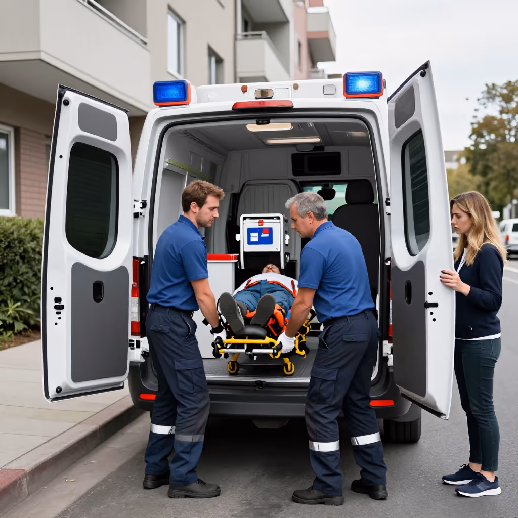Visual example for Krankenwagen: der Krankenwagen