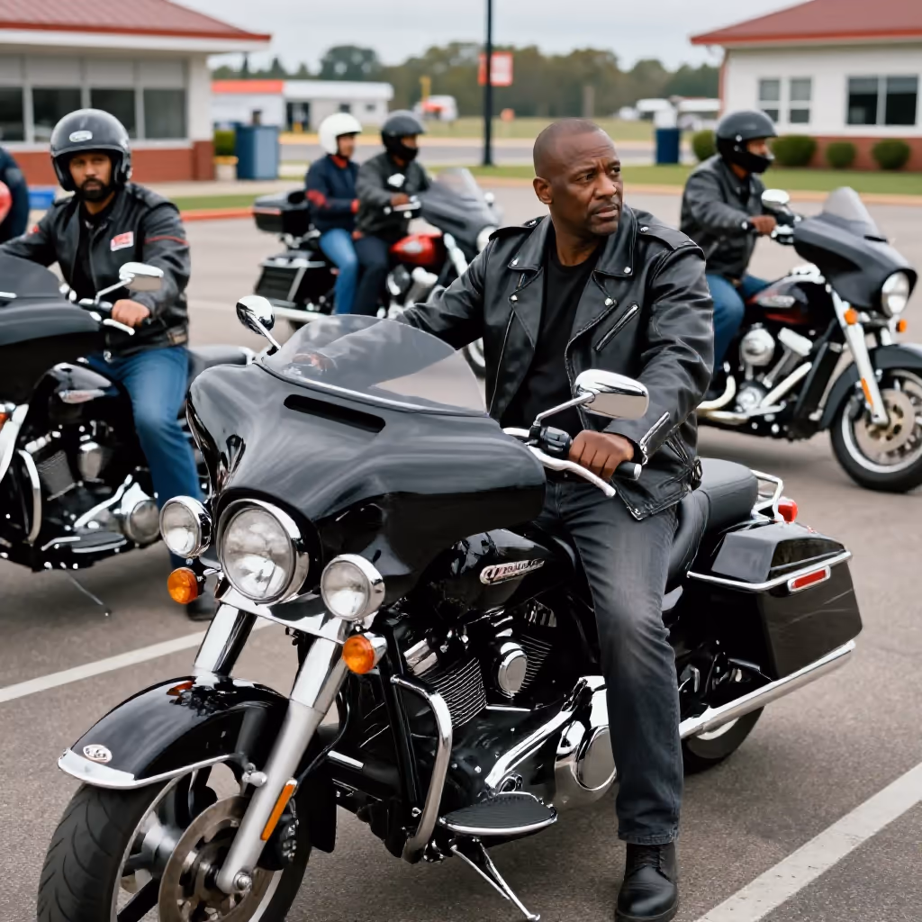 Visual example for Biker: der Biker