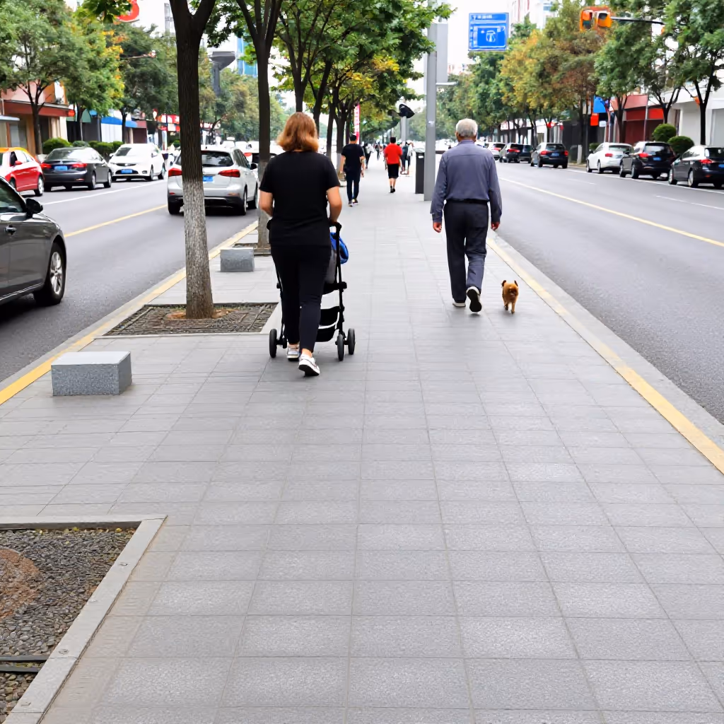 Visual example for Fußweg: der Fußweg