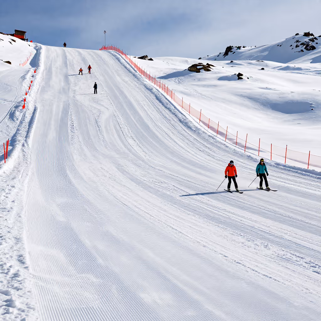 Visual example for Piste: die Piste