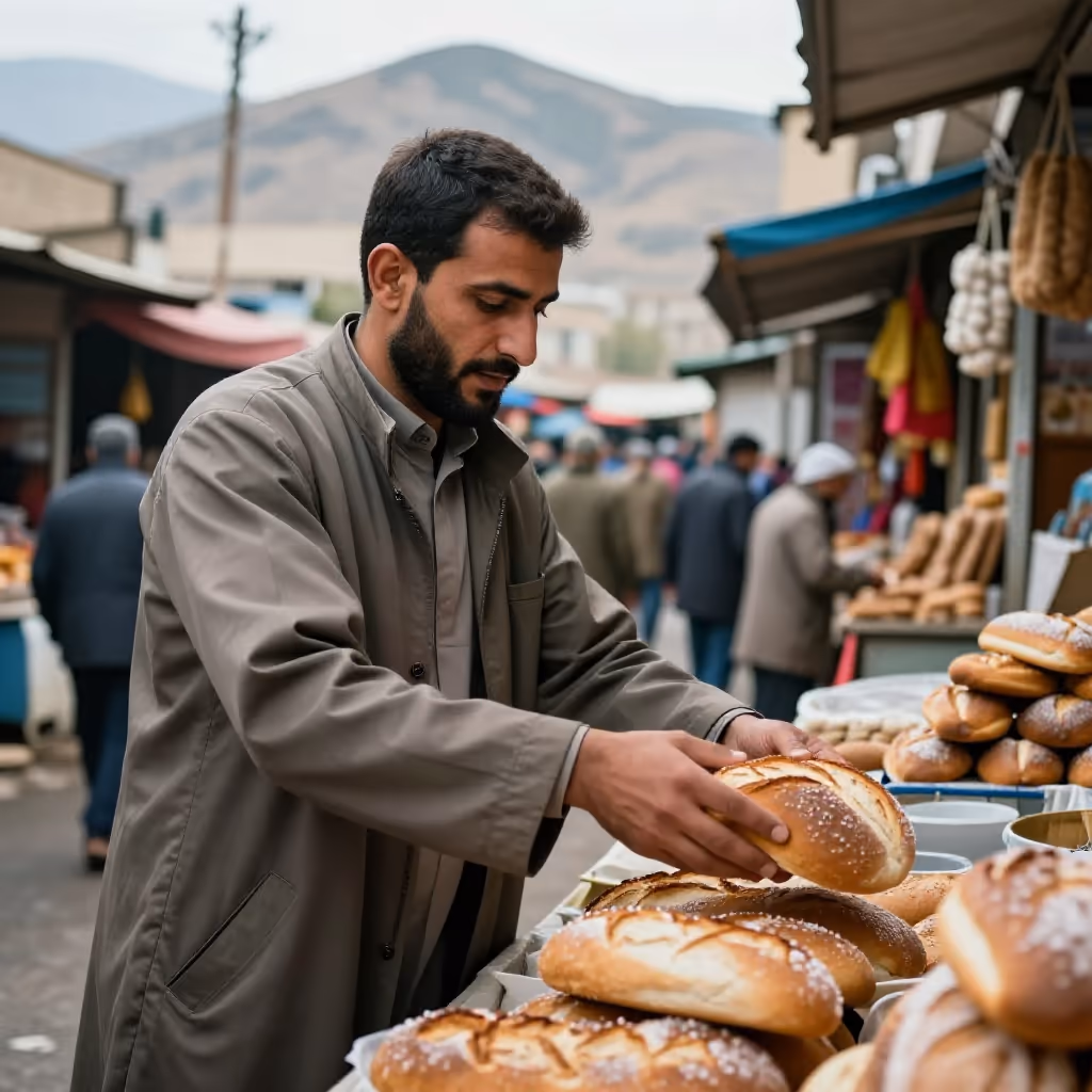 Visual example for Afghane