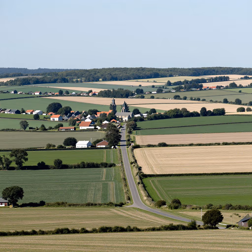 Visual example for Hinterland: das Hinterland