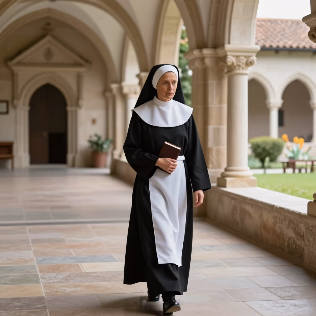 Visual example for Nonne: die Nonne