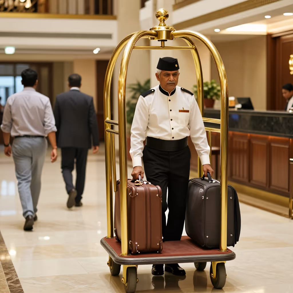 Visual example for Porter: der Porter