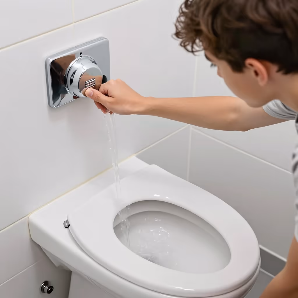 Visual example for spülen: spülen