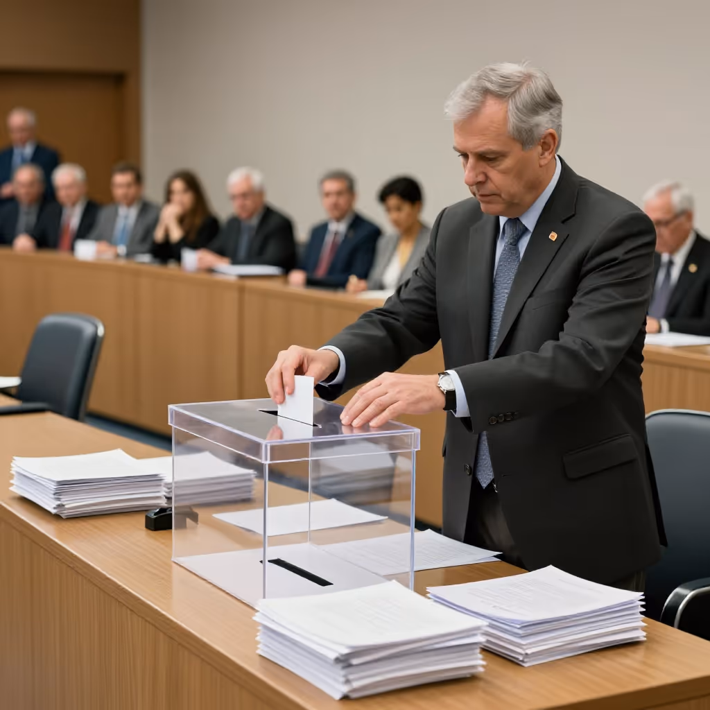 Visual example for Wahlgang: der Wahlgang