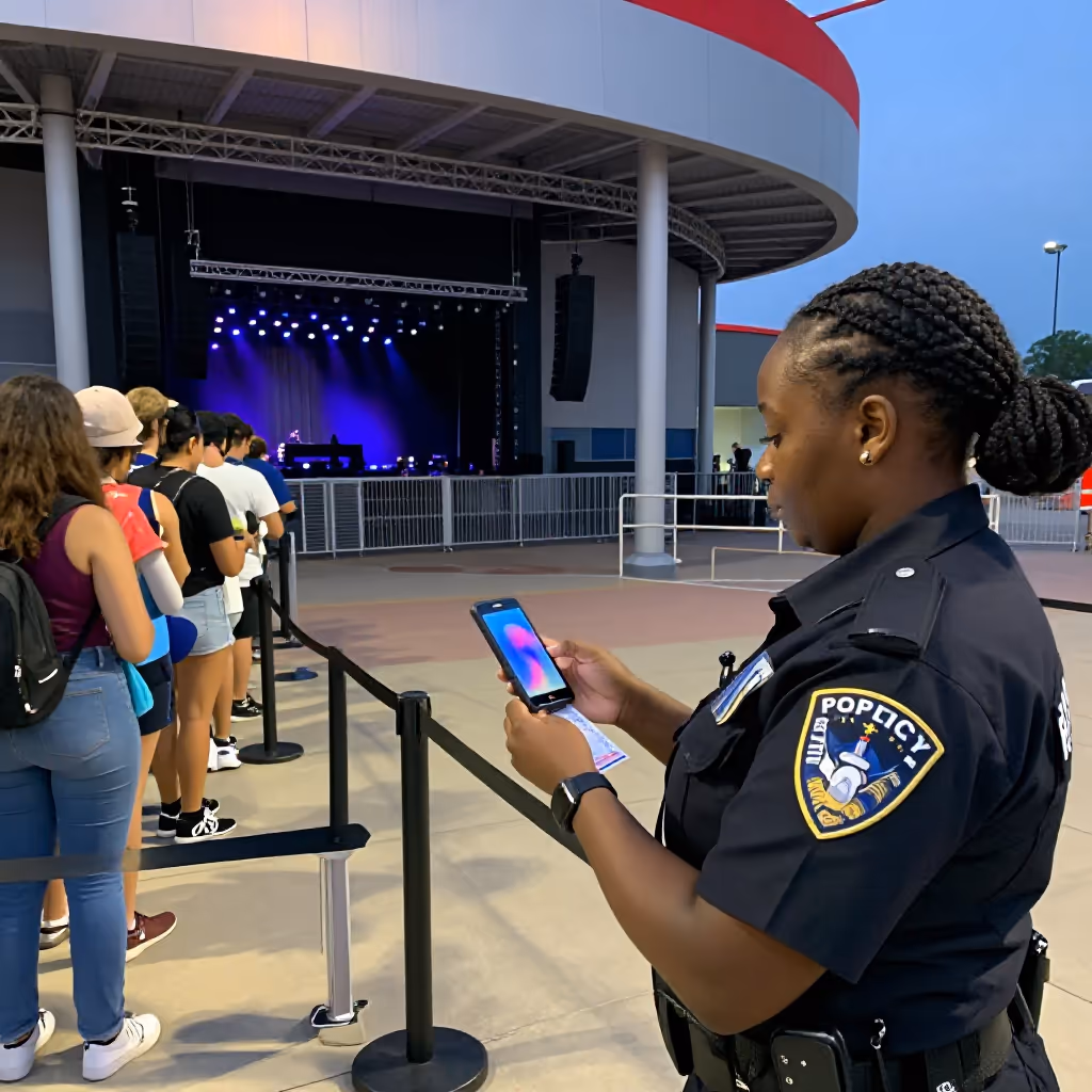 Visual example for Einlass: der Einlass