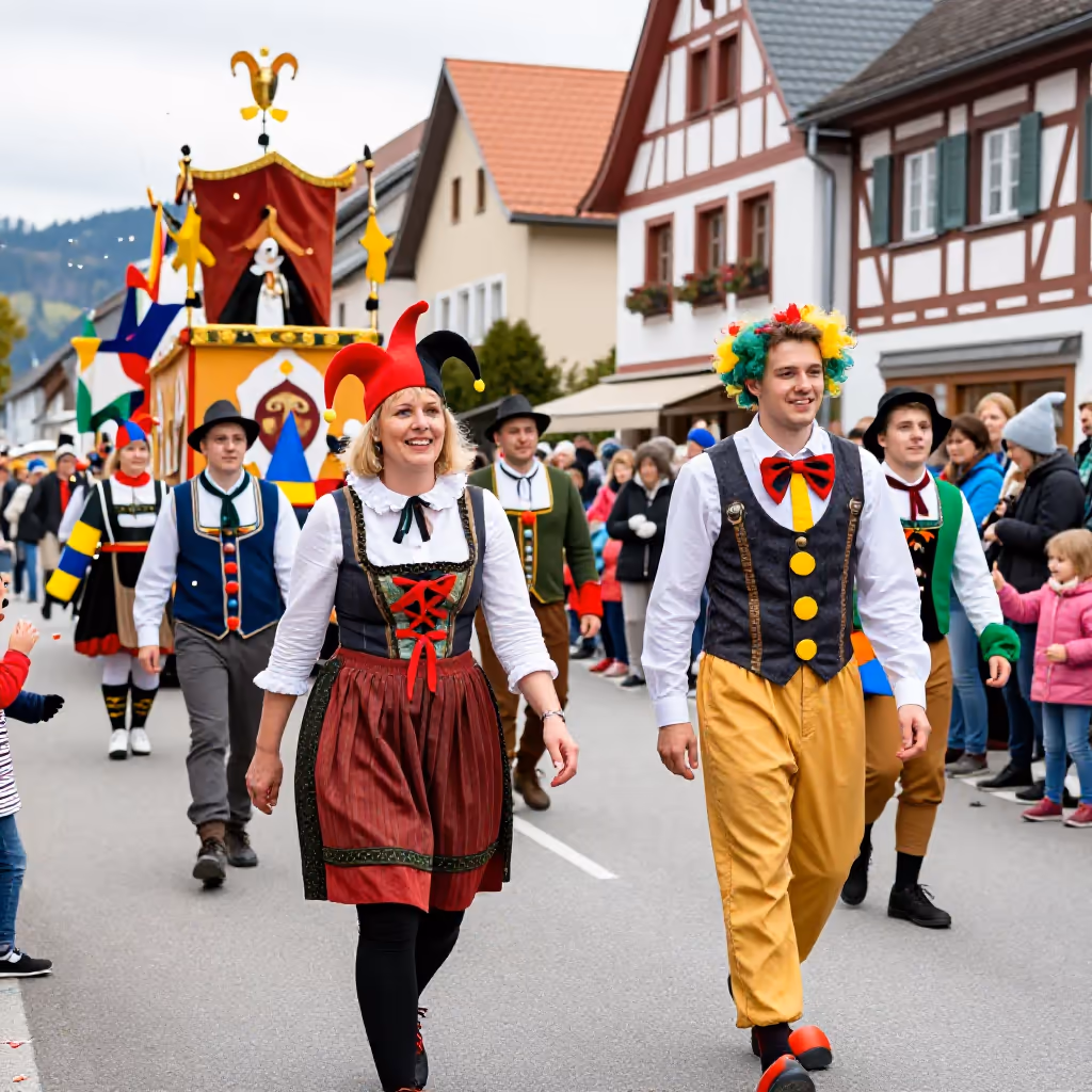 Visual example for Fasching: der Fasching