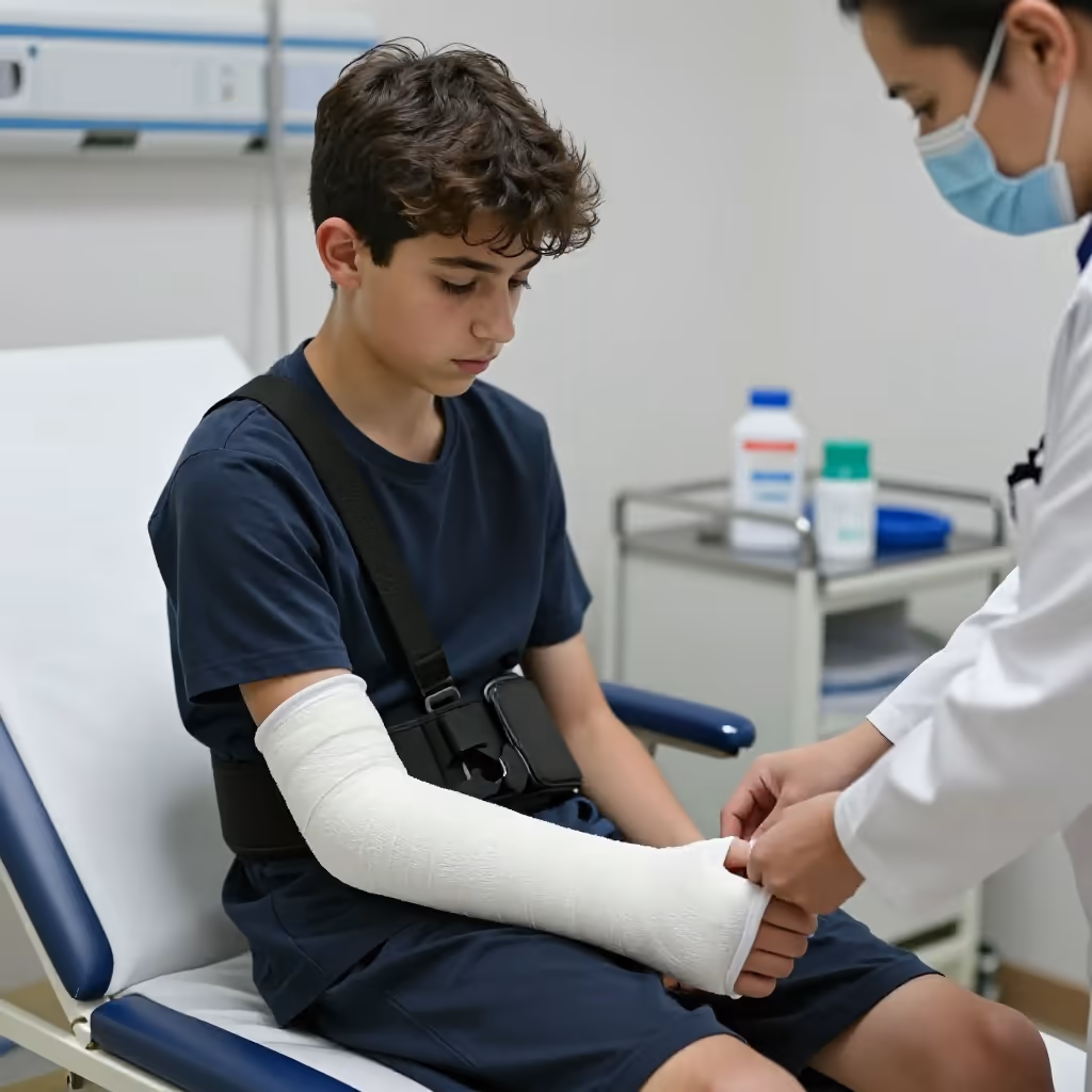Visual example for Gips: der Gips