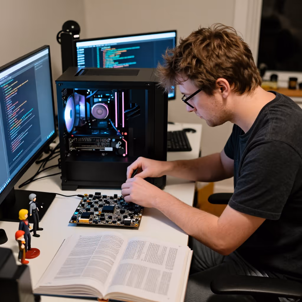 Visual example for Nerd: der Nerd