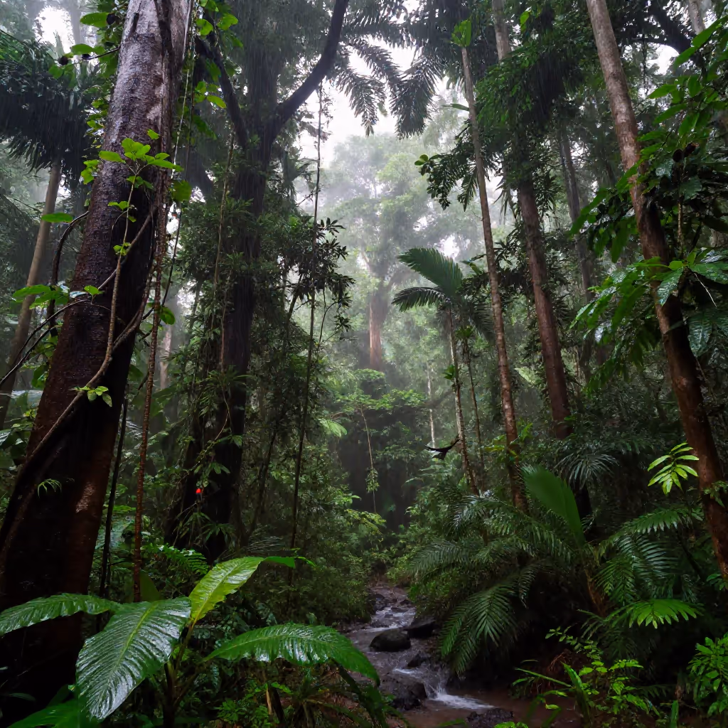 Visual example for Regenwald: der Regenwald