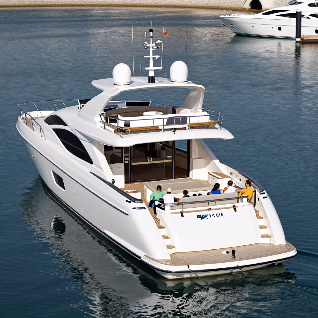 Visual example for Yacht: die Yacht
