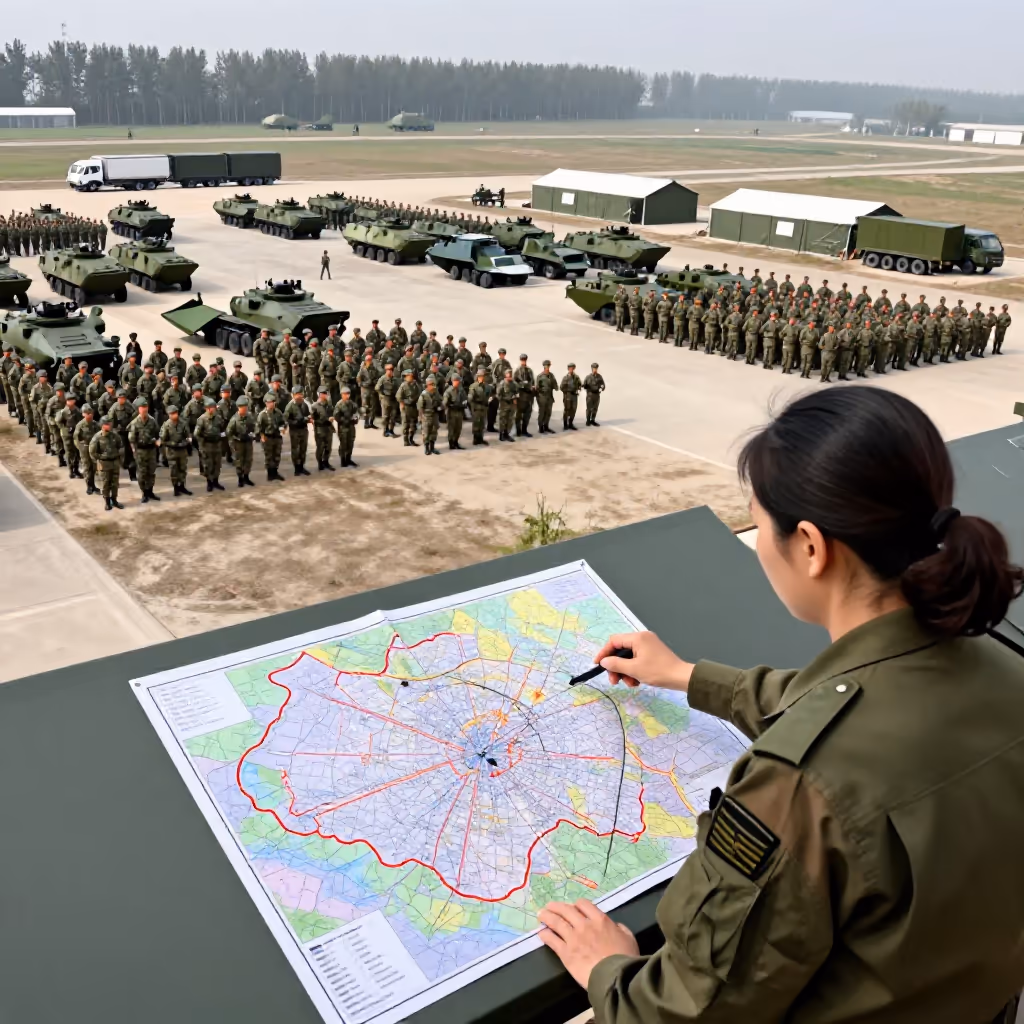 Visual example for Korps: das Korps