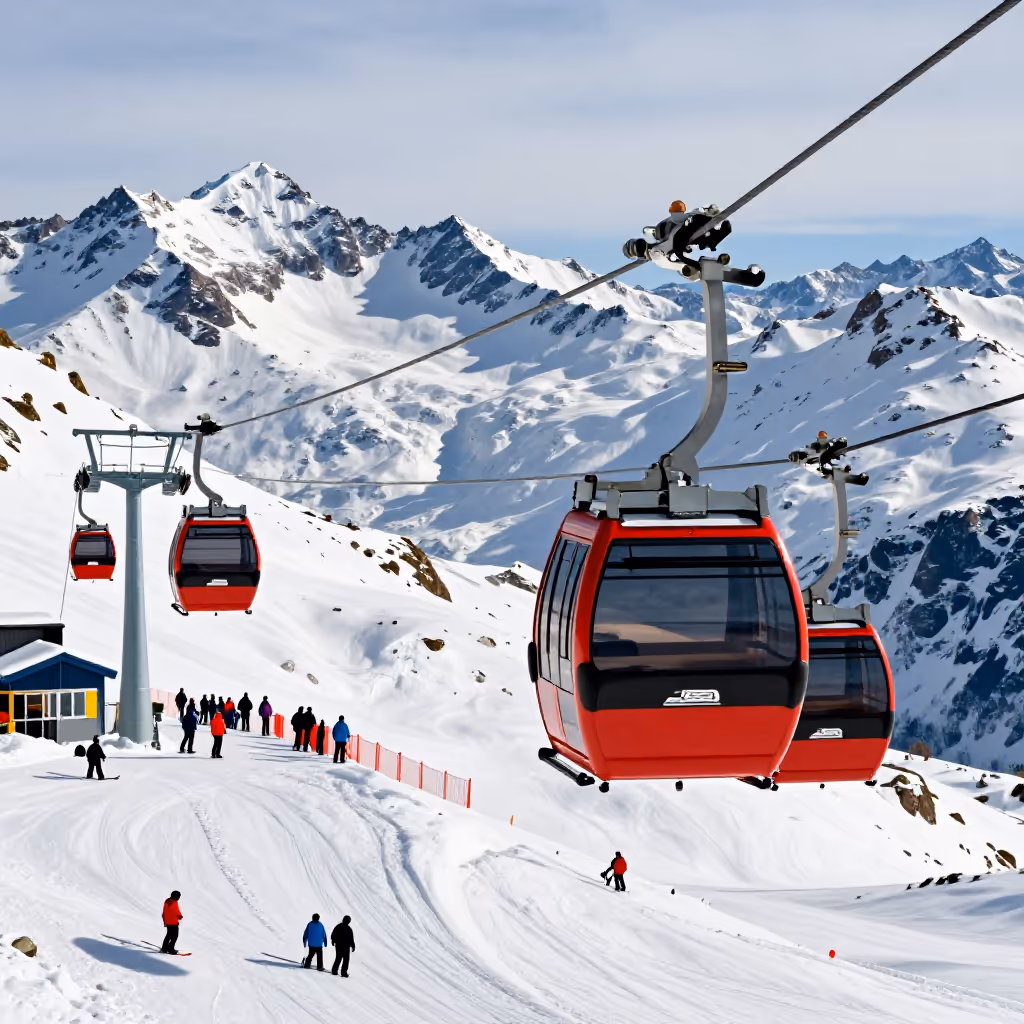 Visual example for Seilbahn: die Seilbahn