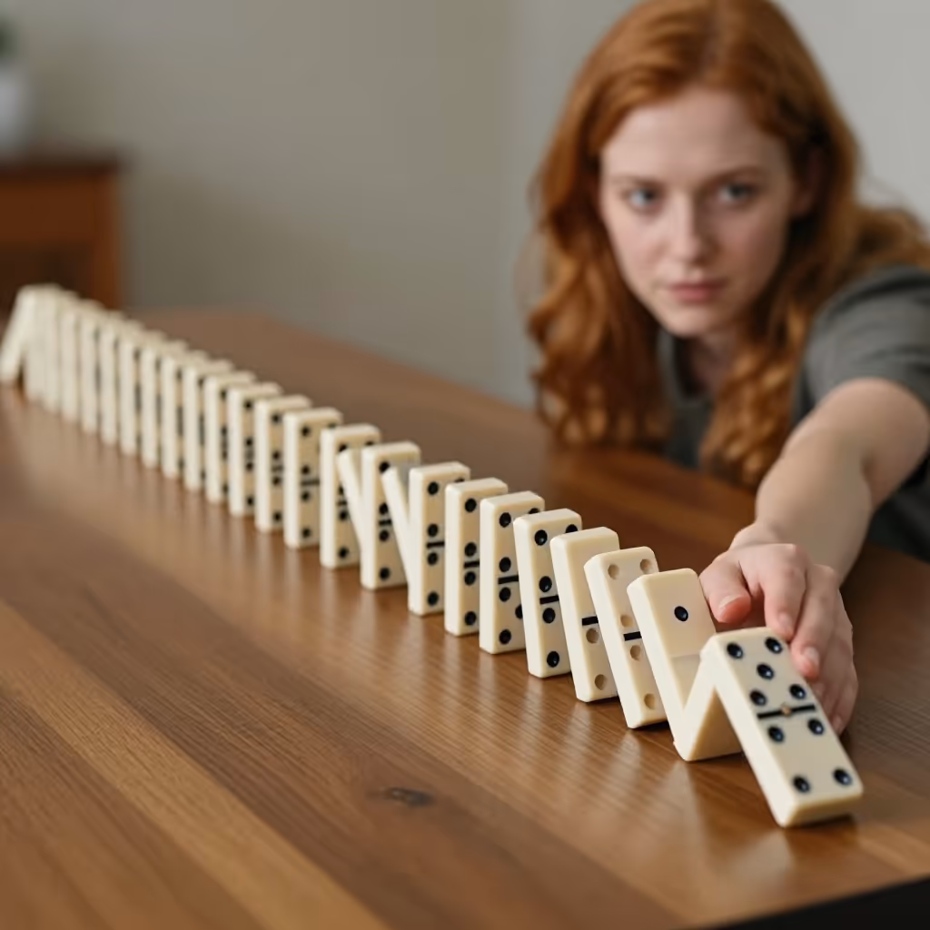 Visual example for unweigerlich: unweigerlich