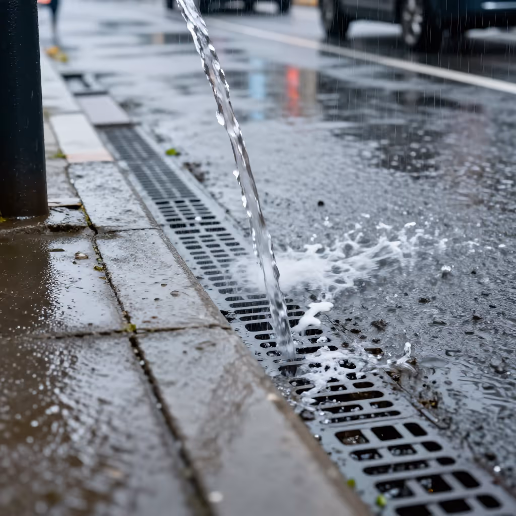 Visual example for Abfluss: der Abfluss