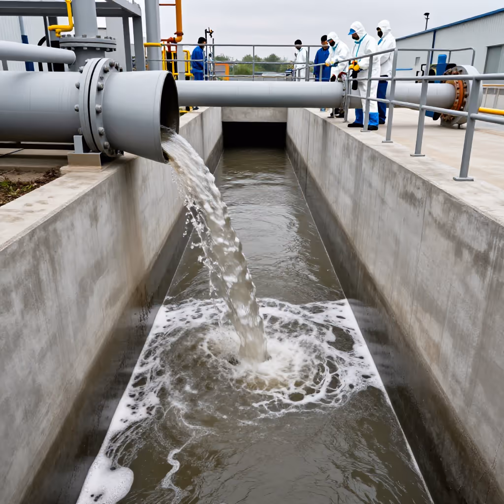 Visual example for Abwasser: das Abwasser