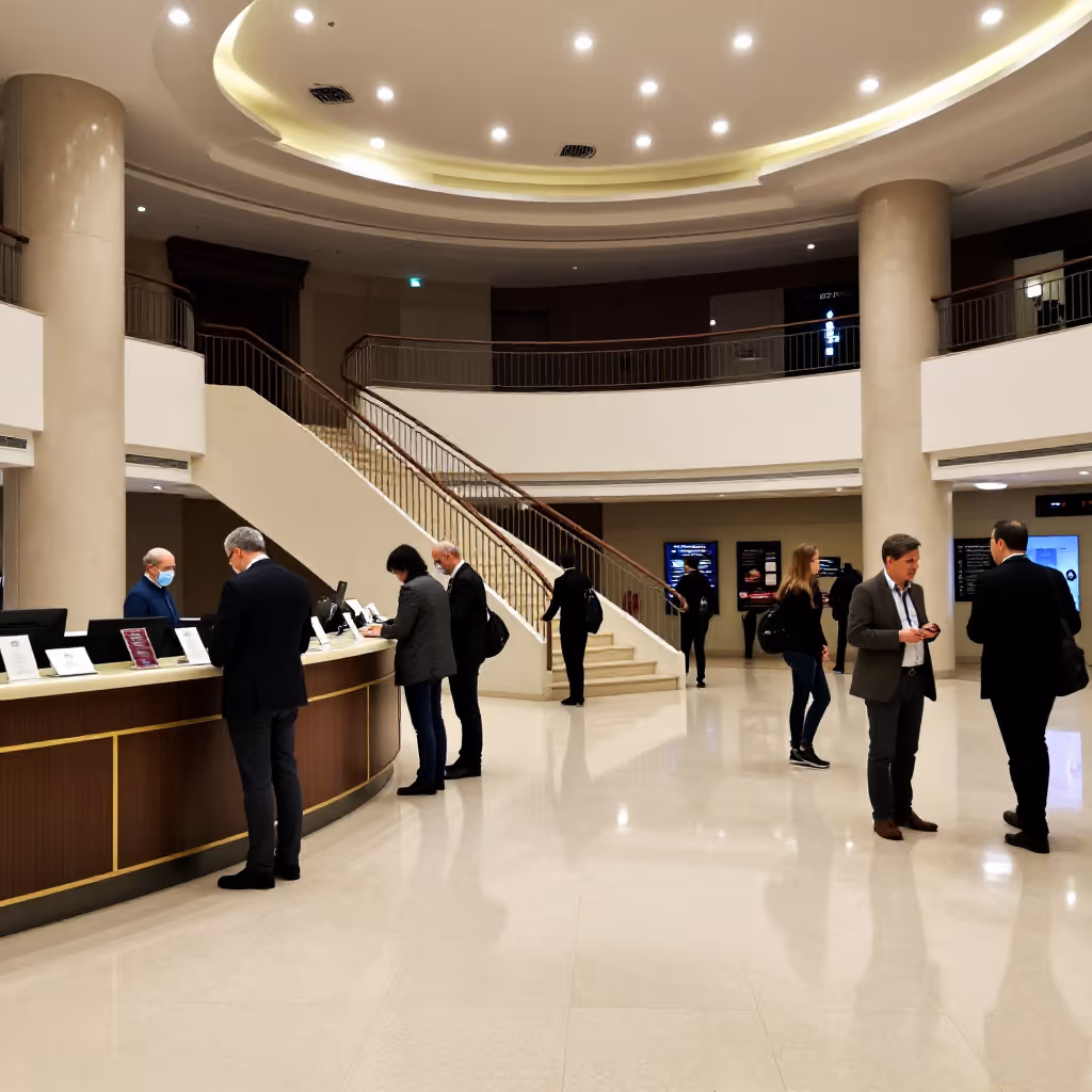 Visual example for Foyer: das Foyer