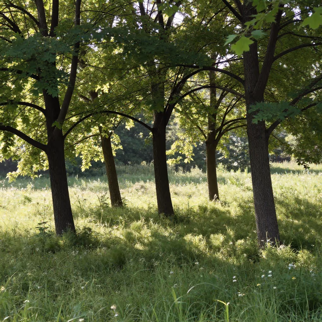 Visual example for Hain: der Hain