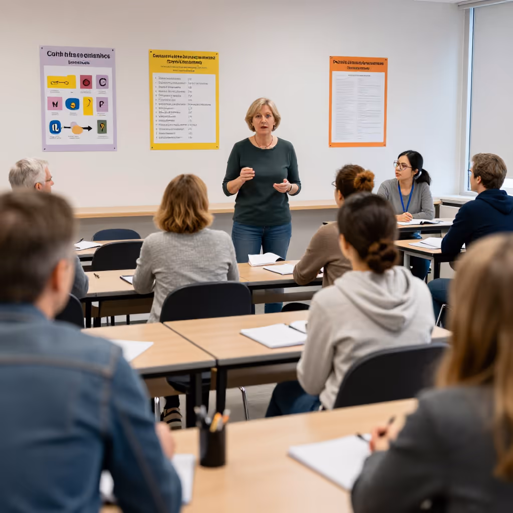 Visual example for Volkshochschule: die Volkshochschule