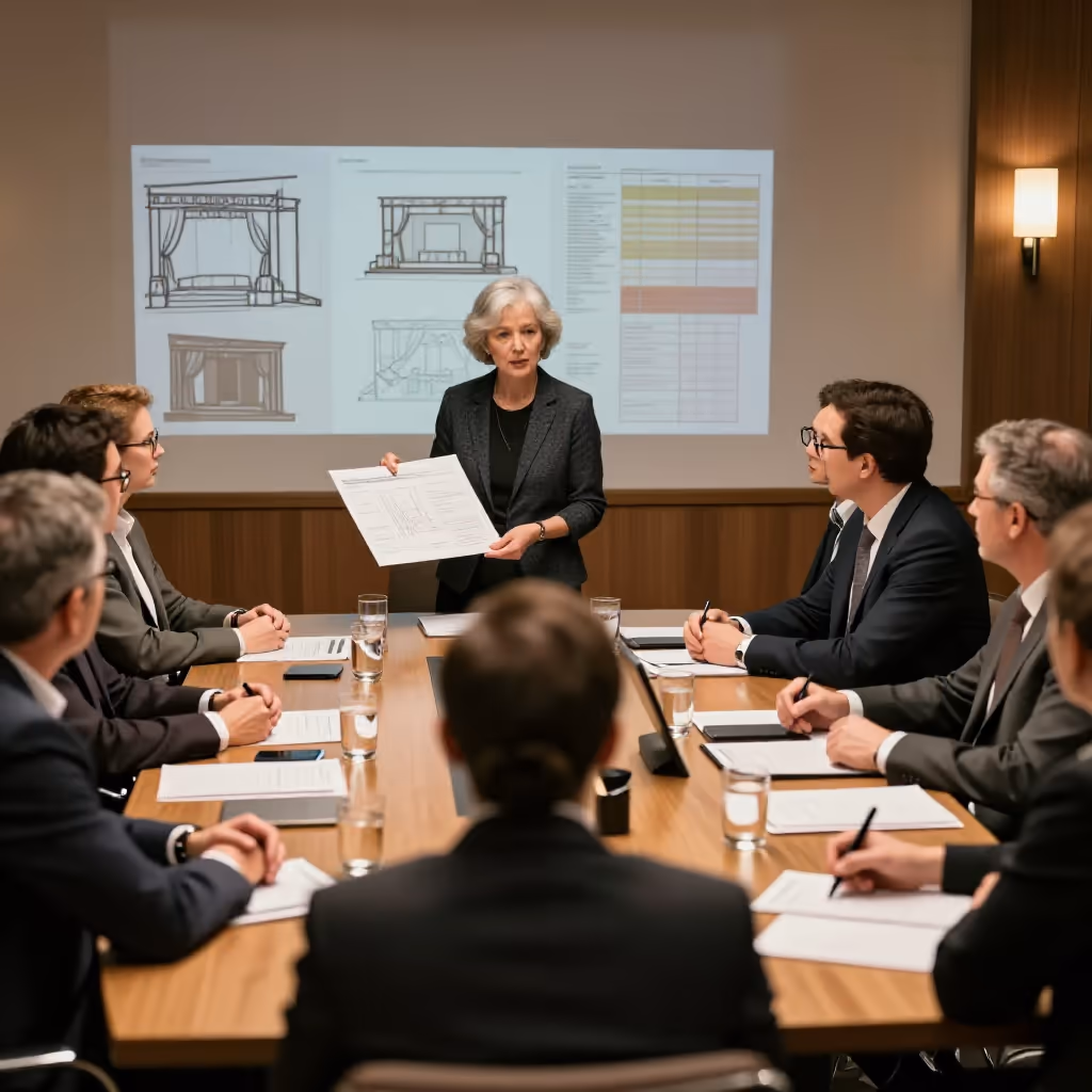 Visual example for Direktion: die Direktion