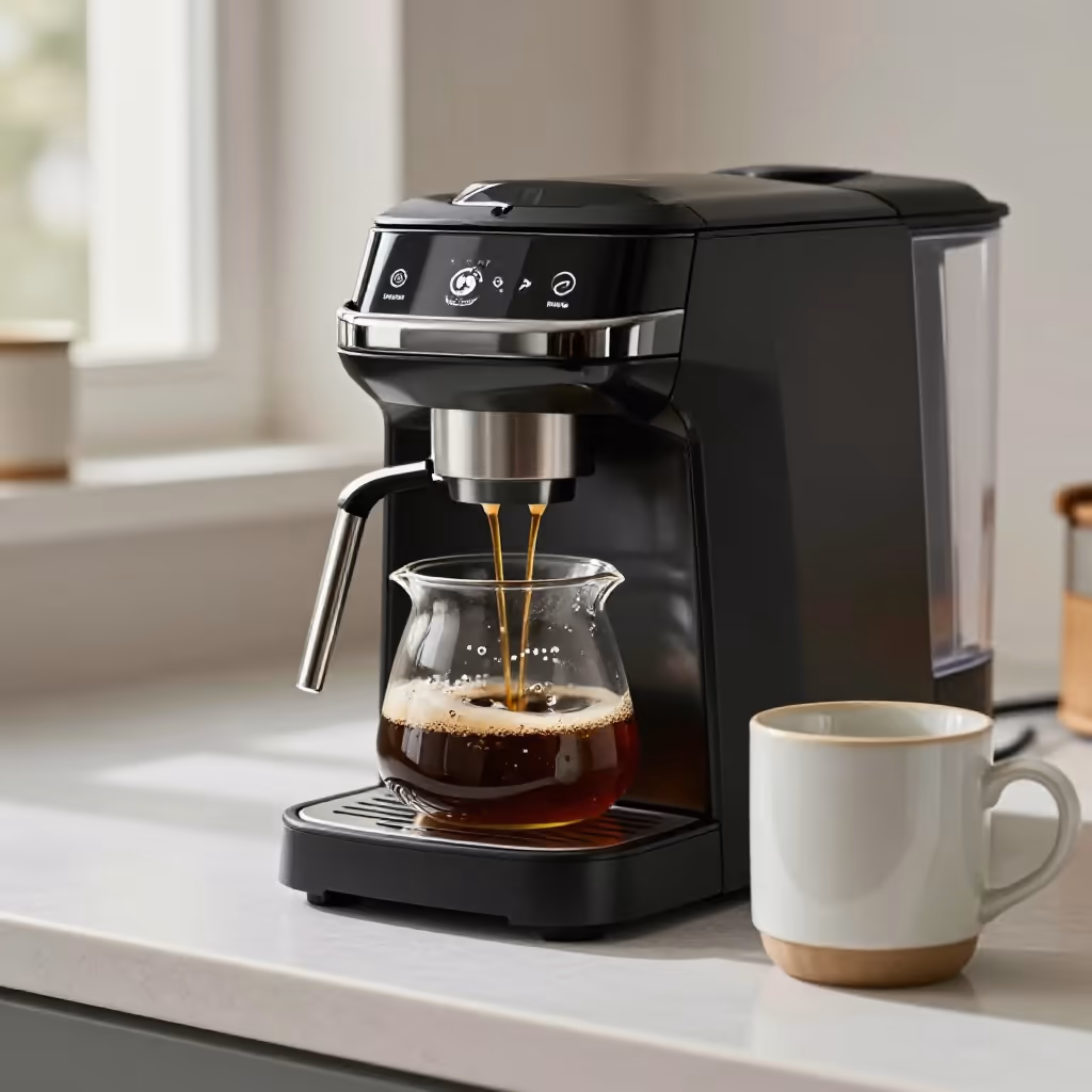 Visual example for Kaffeemaschine: die Kaffeemaschine