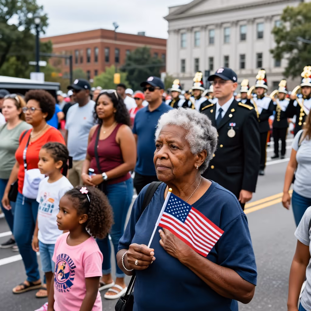 Visual example for Patriotismus: der Patriotismus