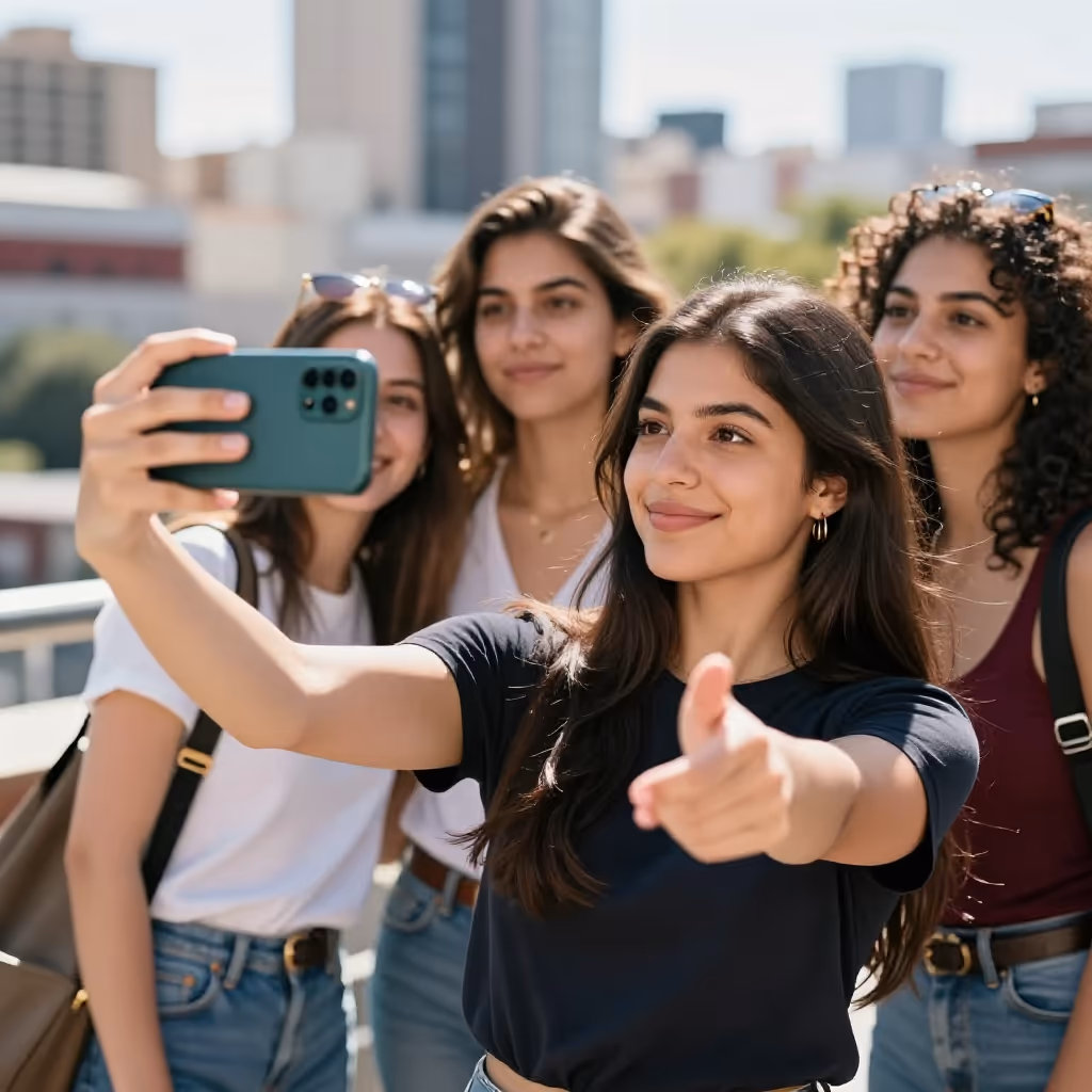 Visual example for Selfie