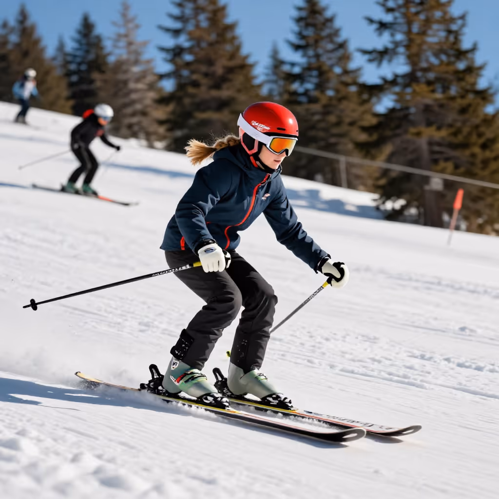 Visual example for skifahren: skifahren