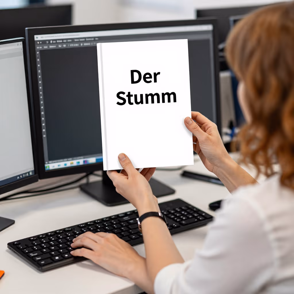 Visual example for betiteln: betiteln