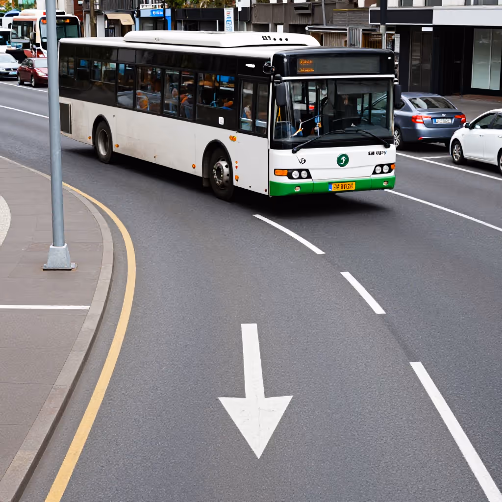Visual example for Fahrtrichtung: die Fahrtrichtung